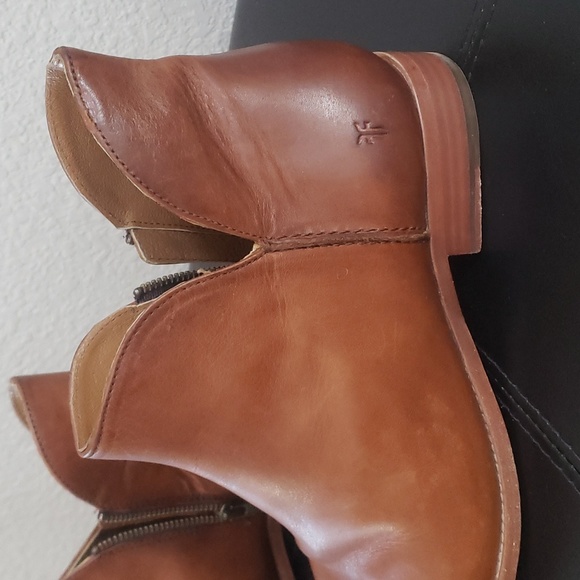 Frye melissa shootie booties congac leather - Picture 4 of 9